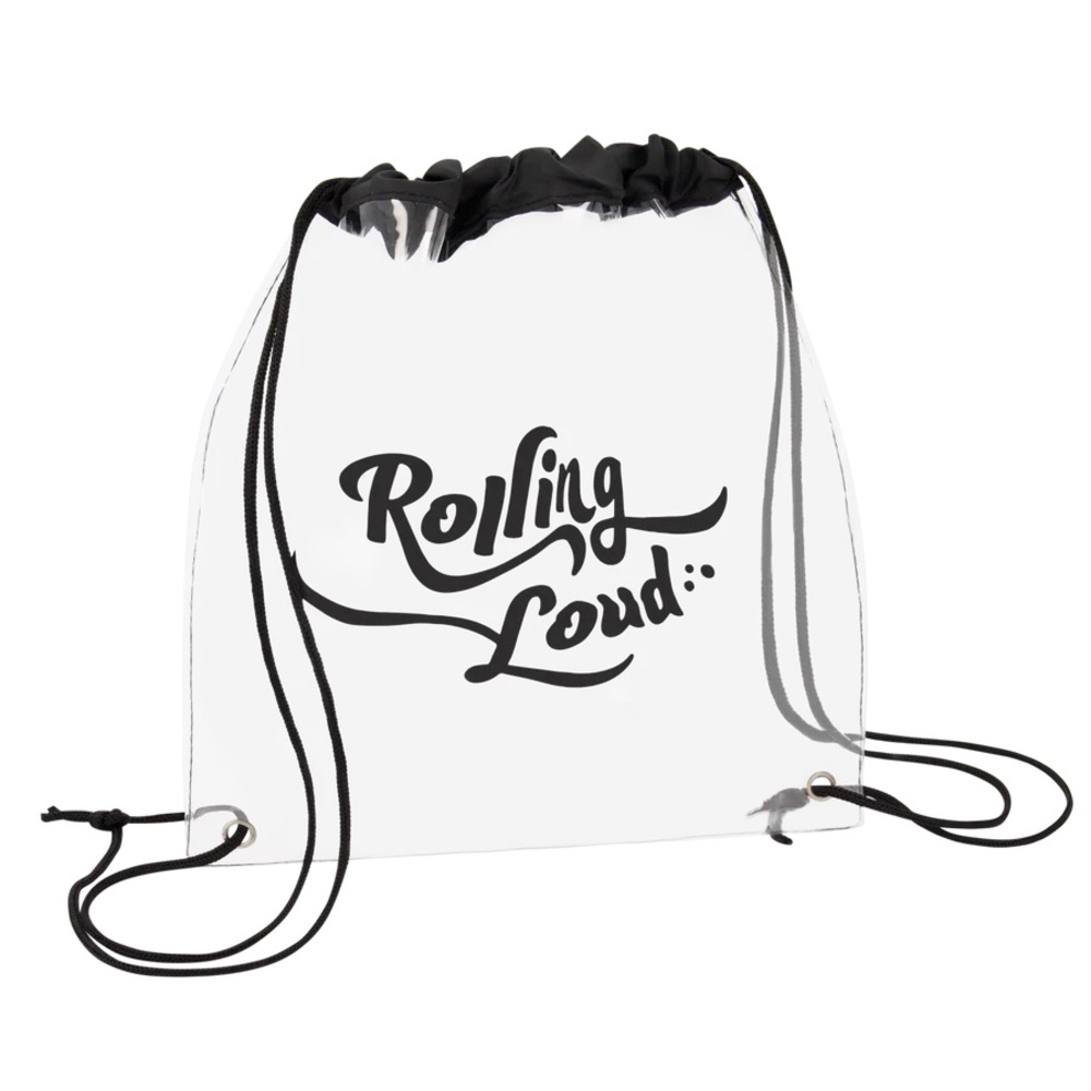 Rolling Loud | CLEAR BAG CINCHED BACK PACK - FESTIVAL APPROVED